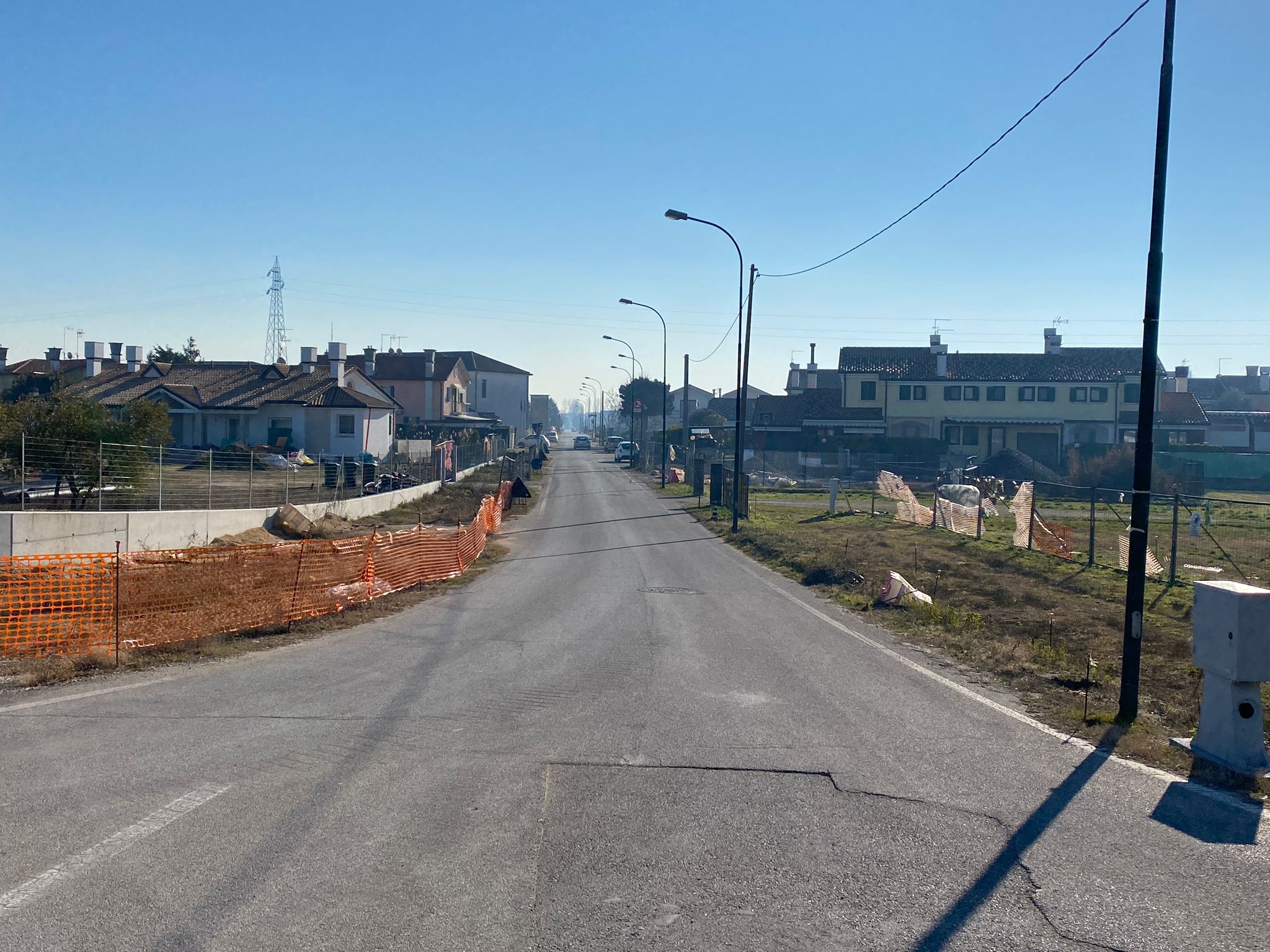VIA DELLA FONTE, SI RIAVVIA IL CANTIERE