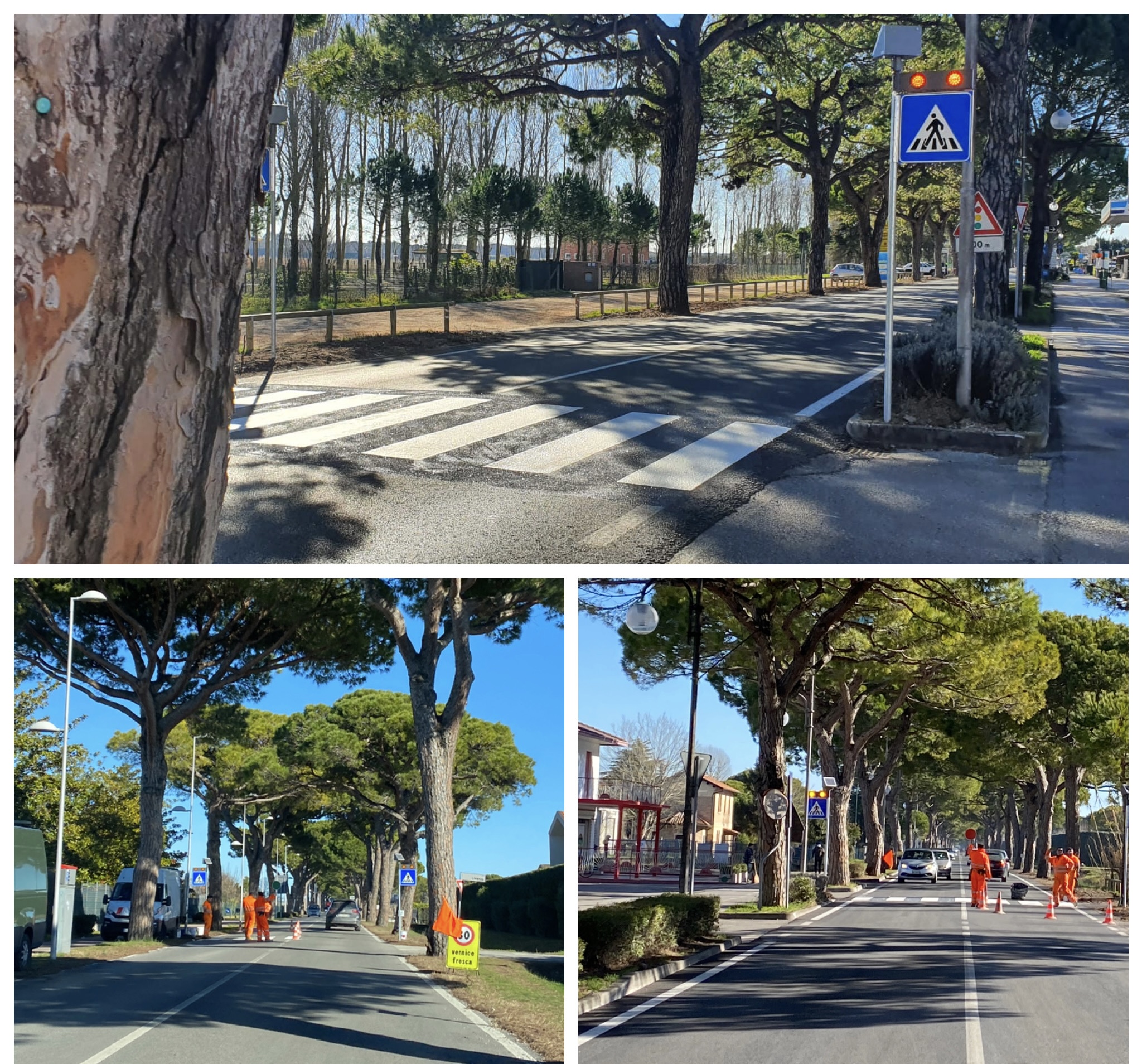 SICUREZZA E VIABILITÀ, DUE NUOVI ATTRAVERSAMENTI PEDONALI IN VIA FAUSTA