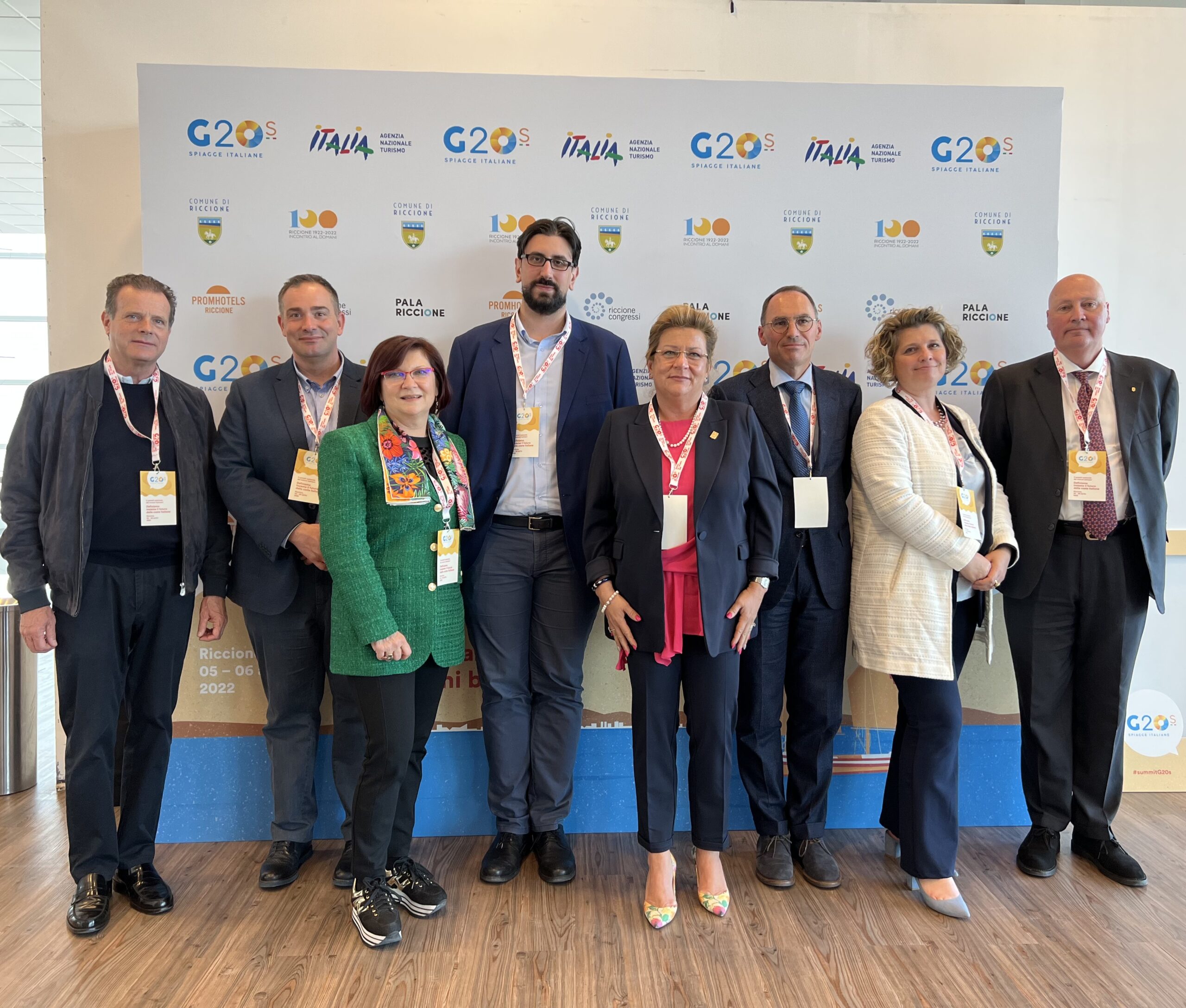 LA DELEGAZIONE DI CAVALLINO-TREPORTI AL SUMMIT DI RICCIONE: UN’OPPORTUNITÀ PER CONTINUARE A LAVORARE SUI GRANDI TEMI DEL BALNEARE