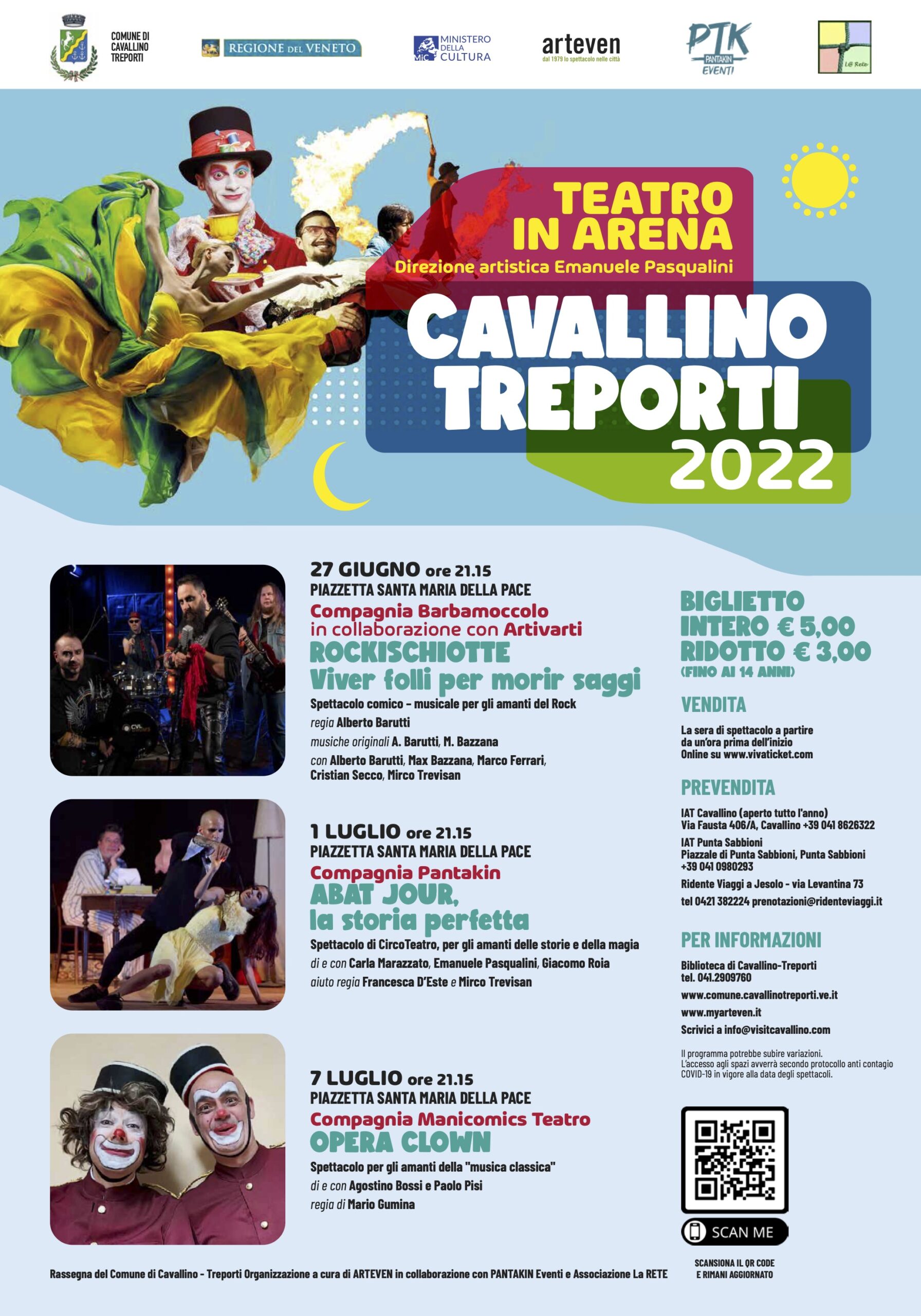 AL NASTRO DI PARTENZA LA RASSEGNA ESTIVA TEATRO IN ARENA 2022