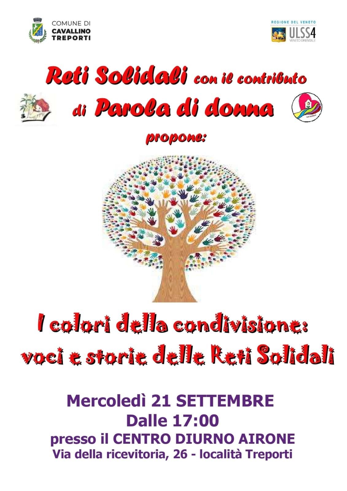 “RETI SOLIDALI”, SI AVVIANO GLI APPUNTAMENTI PER LE FAMIGLIE