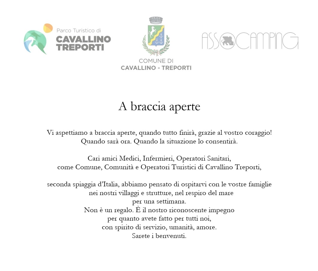 A BRACCIA APERTE