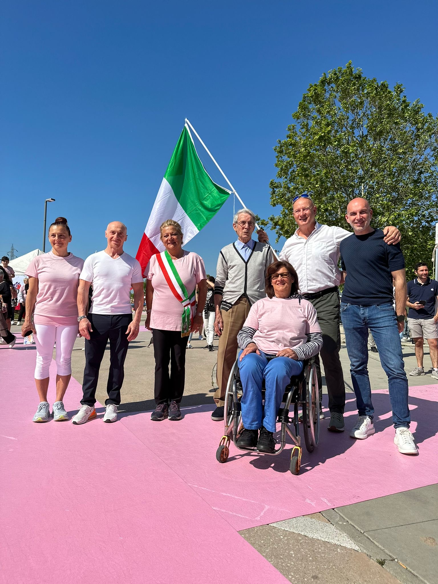 SUCCESSO PER LA PRIMA EDIZIONE DELLA FIERA DELLO SPORT: IL PARCO URBANO, CUORE SPORTIVO DI CAVALLINO-TREPORTI, HA ACCOLTO IL CAMPIONE OLIMPICO JURY CHECHI
