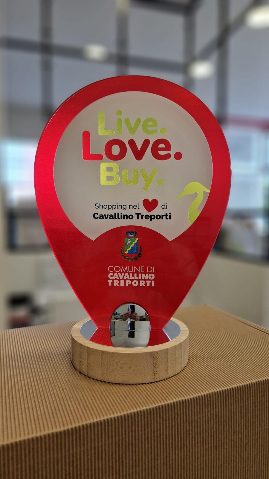“LIVE.LOVE.BUY”: UN RICONOSCIMENTO ALLE ATTIVITÀ CHE VALORIZZANO IL TESSUTO ECONOMICO LOCALE
