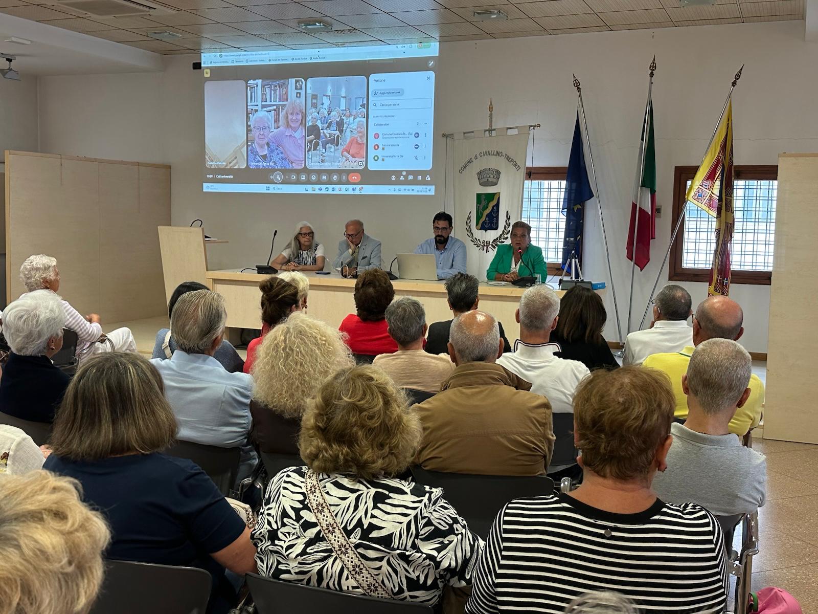 UNIVERSITÀ DELLA TERZA ETÀ: UN NUOVA OPPORTUNITÀ DI CRESCITA CULTURALE PER I RESIDENTI DI CAVALLINO-TREPORTI
