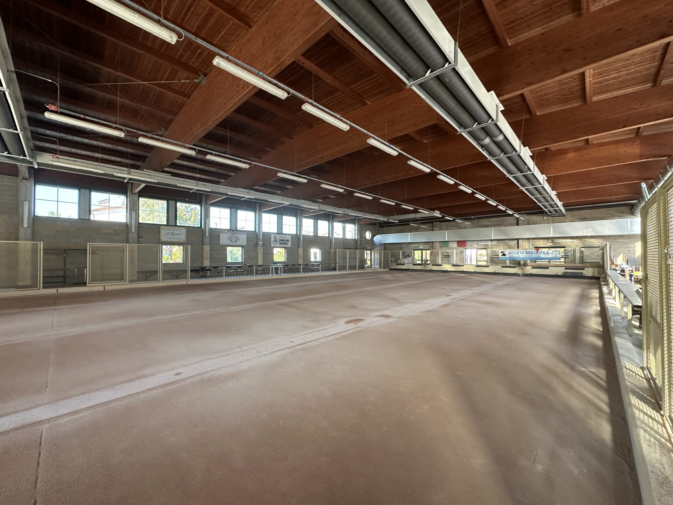 CONSEGNATI I LAVORI DI RIQUALIFICAZIONE DEL BOCCIODROMO COMUNALE DI CA’ SAVIO