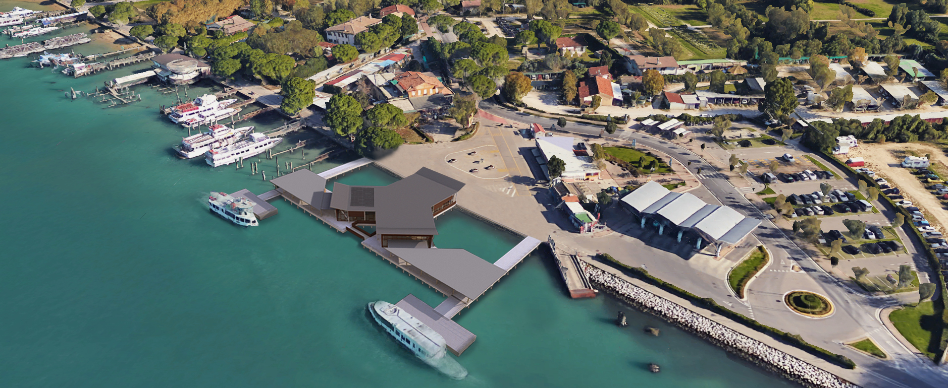 DAL 7 GENNAIO 2026 LA PORTA SULL’ACQUA DELLA LAGUNA NORD SI TRASFORMA: AL VIA I CANTIERI PER REALIZZARE IL NUOVO TERMINAL ACQUEO DI PUNTA SABBIONI