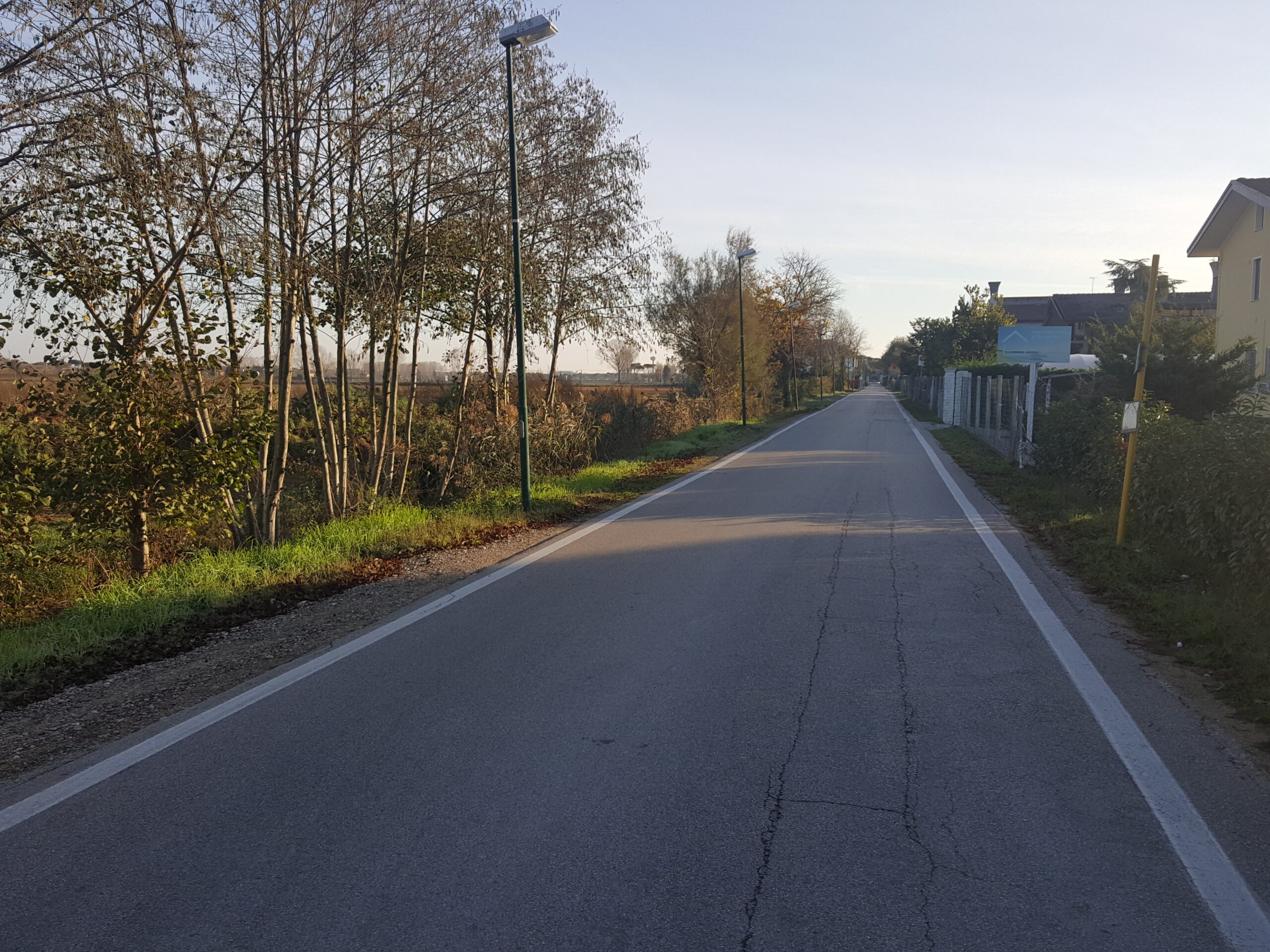 AL VIA L’OPERA DI RIQUALIFICAZIONE DI VIA DELLE BATTERIE